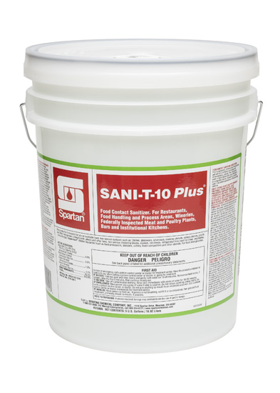 Sani-T-10 Plus® Food Contact Sanitizer 5 Gallon