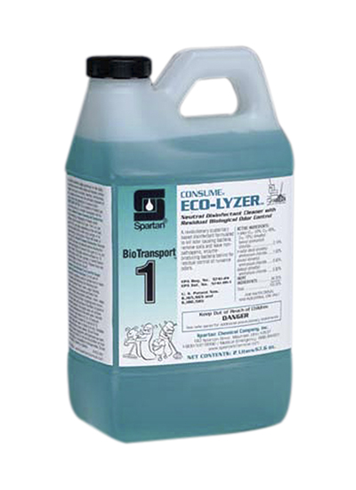 BioTransport® 2L 1 Consume Eco-Lyzer® Disinfectant Concentrate 4/case
