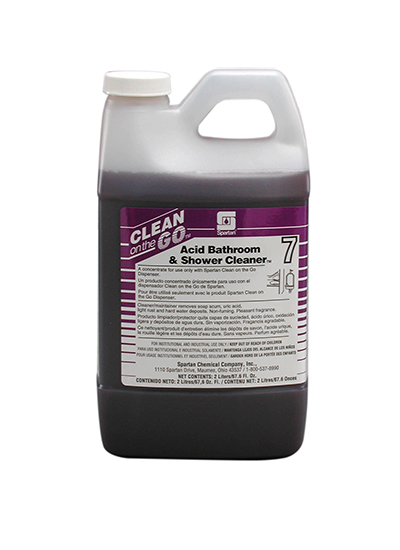 2L Acid Bathroom & Shower Cleaner 7 4/case