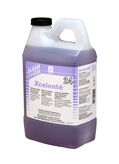 Xcelenté® 24 2L Hard Surface Multipurpose Cleaner 4/case