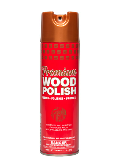 Premium Wood Polish Aerosol 12/case
