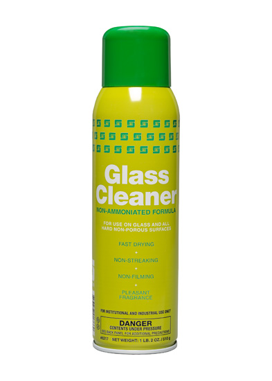 Glass Cleaner 20oz Aerosol 12/case