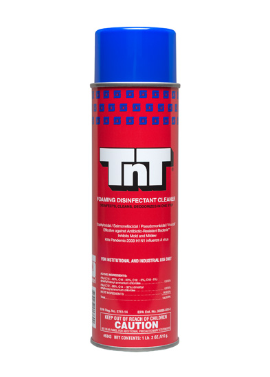 TnT® Foaming Disinfectant Cleaner Aerosol