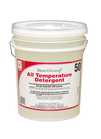 SparClean® All Temperature Detergent 50 5 Gallon