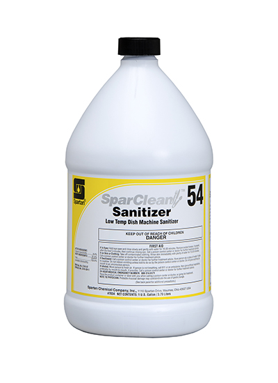 SparClean® 1 Gallon Sanitizer 54 4/case