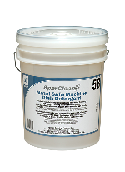 SparClean® Metal Safe Machine Dish Detergent 58 5 Gallon