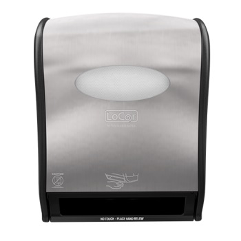 Locor Electronic Hard Wound Roll Stainless Steel Towel Dispenser