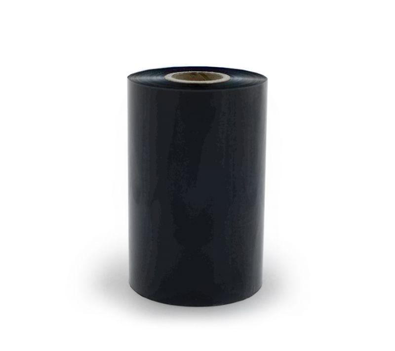 102mm x 410m Black Thermal Transfer Wax Ribbon 24 roll/case