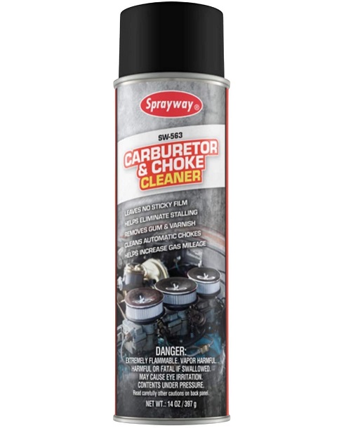 Sprayway SW563 Automotive Carburetor and Choke Cleaner 14 oz 12/case