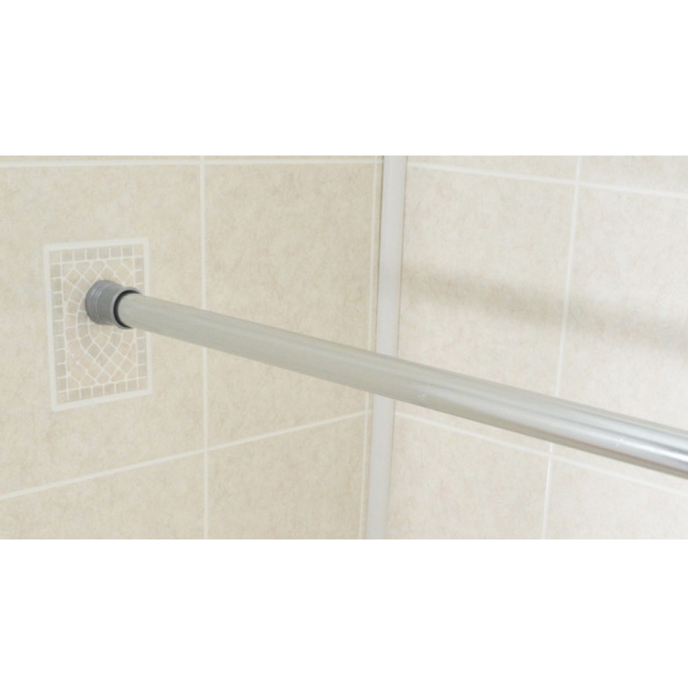 42in - 72in Chrome Tension Shower Rod 6/case