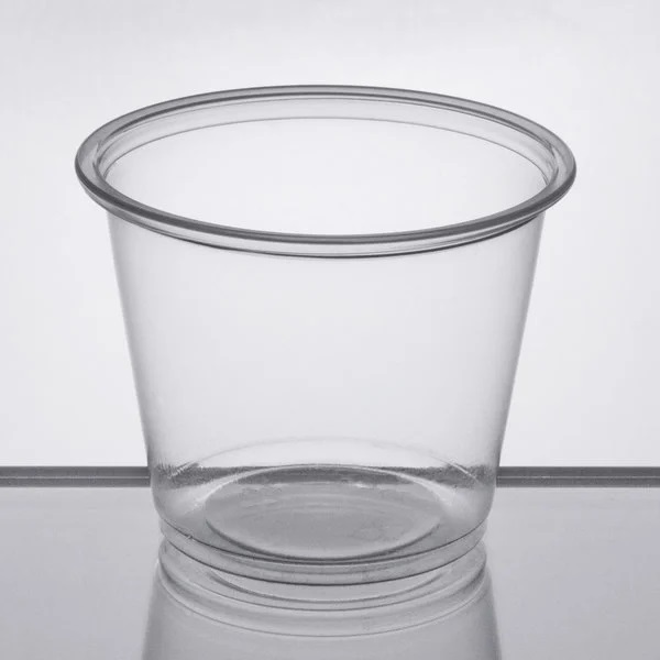 5.5 oz. Clear Plastic Souffle Cup / Portion Cup 50/2500