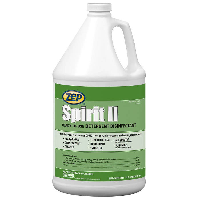 Spirit II 1 Gallon Disinfectant 4/case